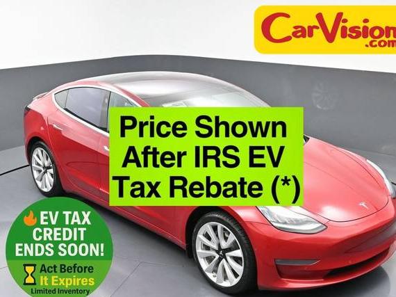 TESLA MODEL 3 2018 5YJ3E1EA7JF154973 image